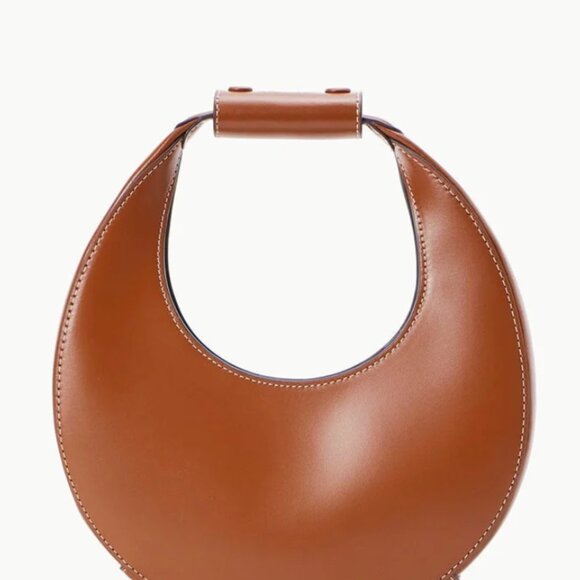 Staud Mini Moon Bag in Tan - Picture 3 of 10